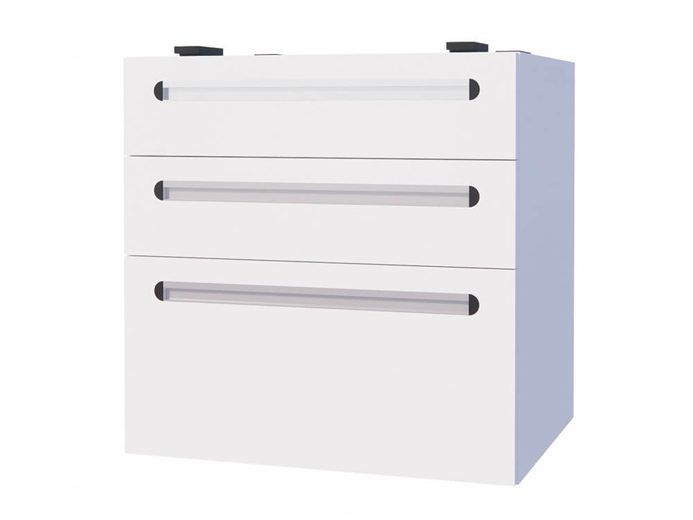 Featured image for “Hangende onderkast 3 laden 600 mm”