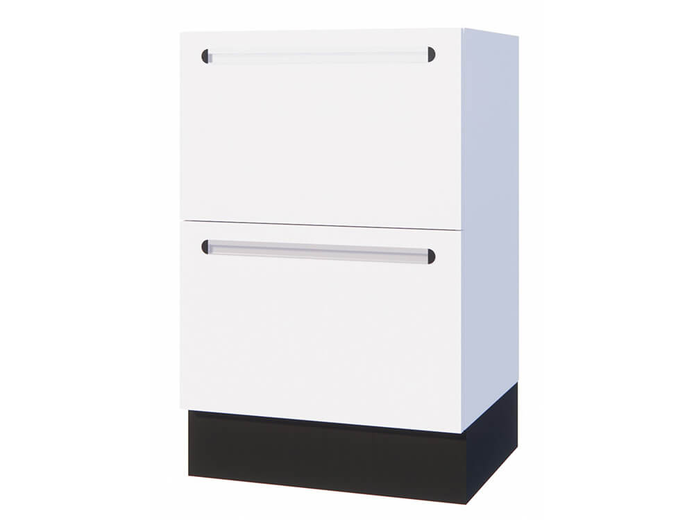 Featured image for “Plintonderkast 2 laden 600 mm”