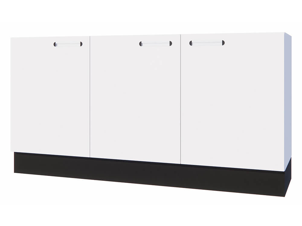 Featured image for “Plintonderkast 3 draaideuren 1800 mm”