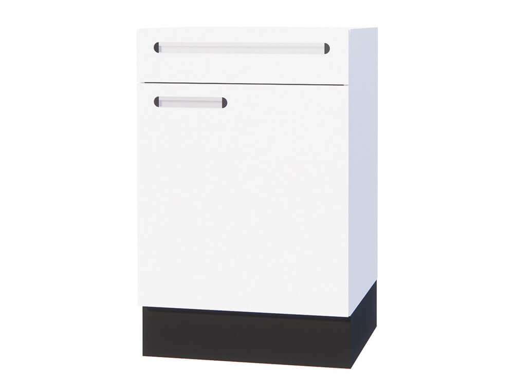 Featured image for “Plintonderkast deur+lade links 600 mm”