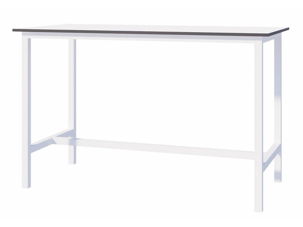 Featured image for “Vrij staande tafel H-frame 1500 mm”